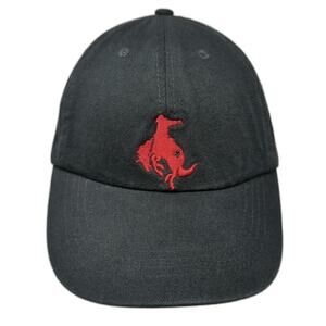 Black Star Baseball Cap Black One Size Bucking Horse Beer Lager Buckin' Good Hat